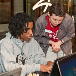 Teens Working in Open Studio