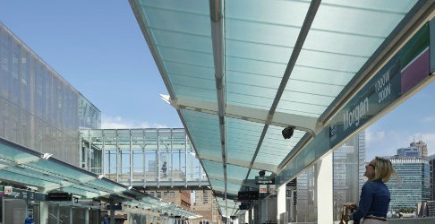 Morgan Street Station (Kate Joyce Studios Photo courtesy Ross Barney Architects)