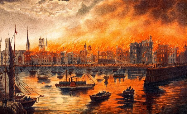 Read more about the article Chicago and the Great Conflagration – An 1871 Book