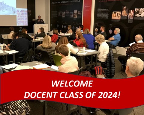 Read more about the article Welcome to the Docent Class of 2024